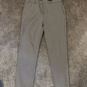 Patterned H&M slim fit trousers